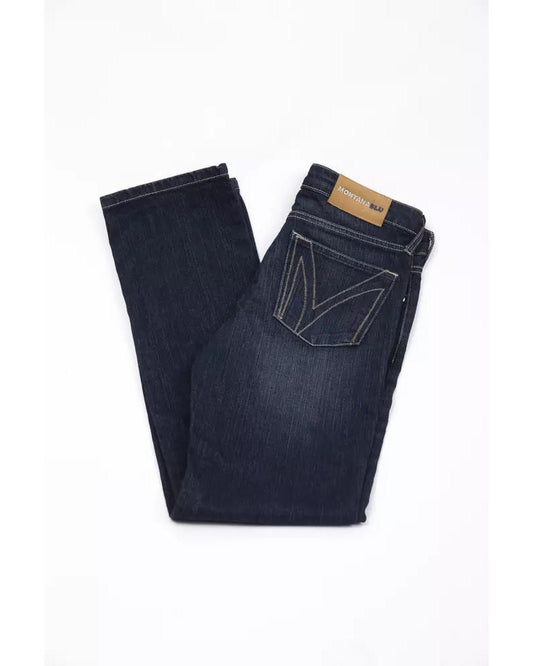 Montana Blu  Blue Cotton Jeans