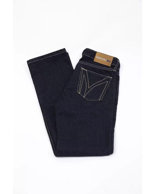 Montana Blu  Blue Cotton Jeans