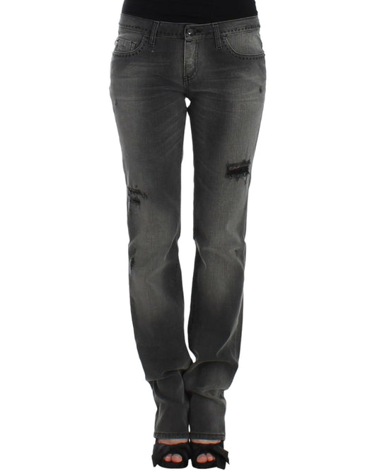 CoSTUME NATIONAL CNC Superslim Gray Jeans W26 US Women