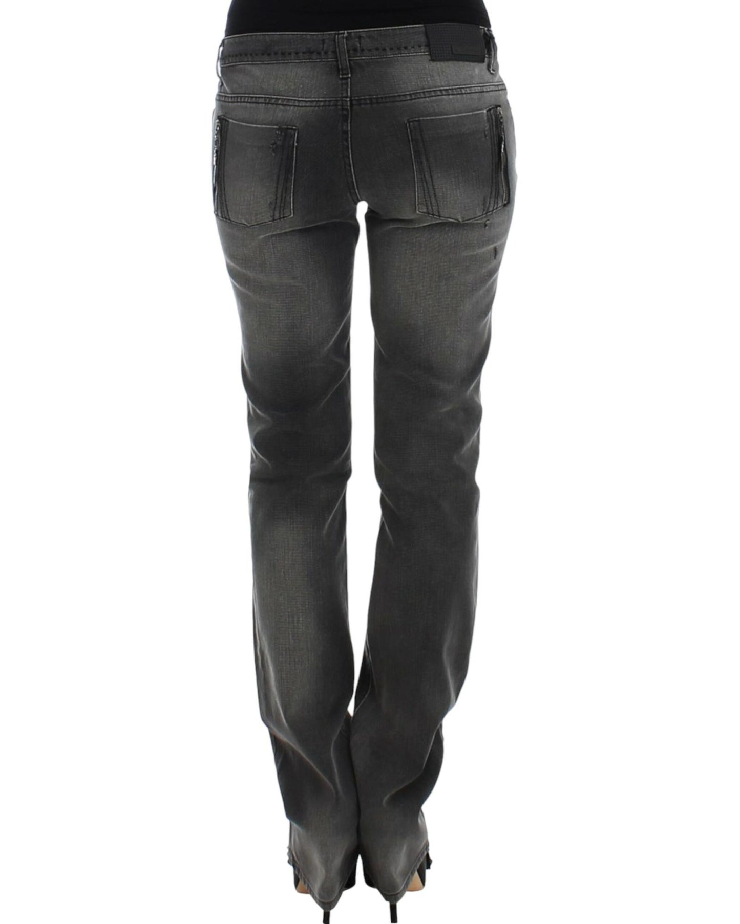 CoSTUME NATIONAL CNC Superslim Gray Jeans W26 US Women