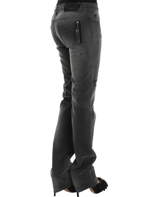 CoSTUME NATIONAL CNC Superslim Gray Jeans W26 US Women