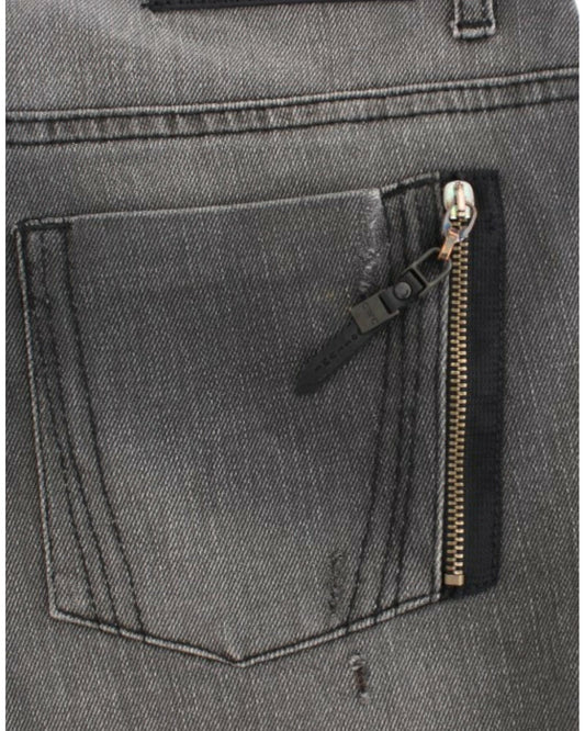 CoSTUME NATIONAL CNC Superslim Gray Jeans W26 US Women