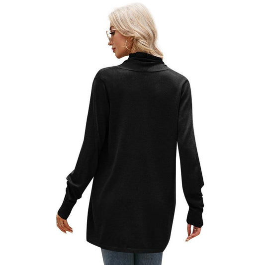 Mid-Length Sweater Jacket