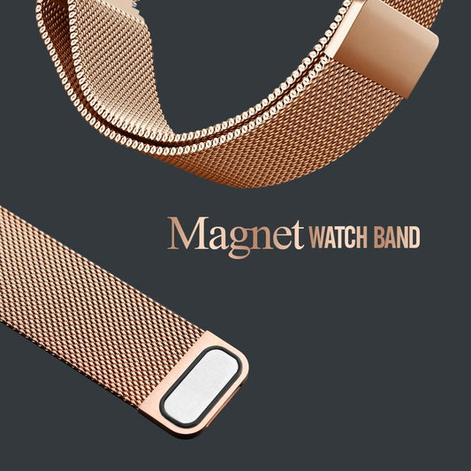 Metal Mesh Quartz Watch with Non-scale Dial