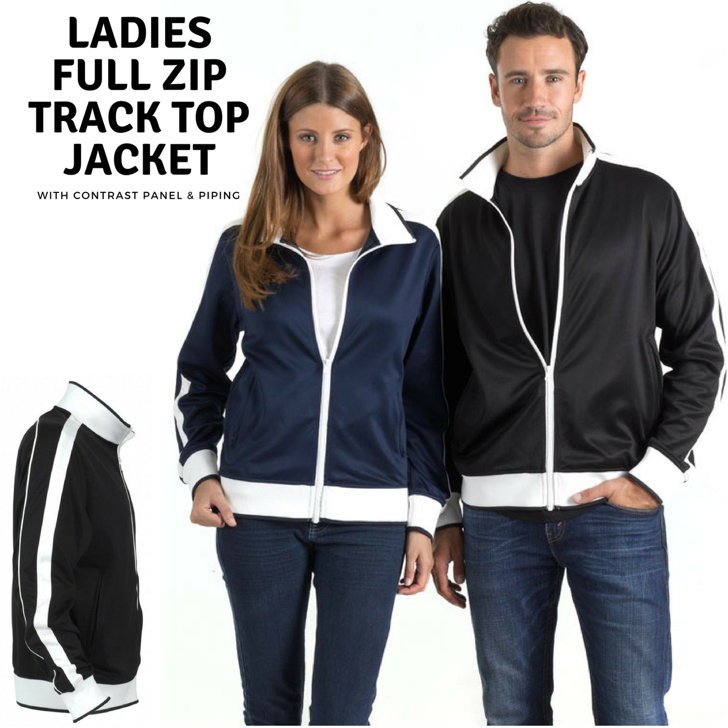 Identitee Full Zip Varsity Jacket