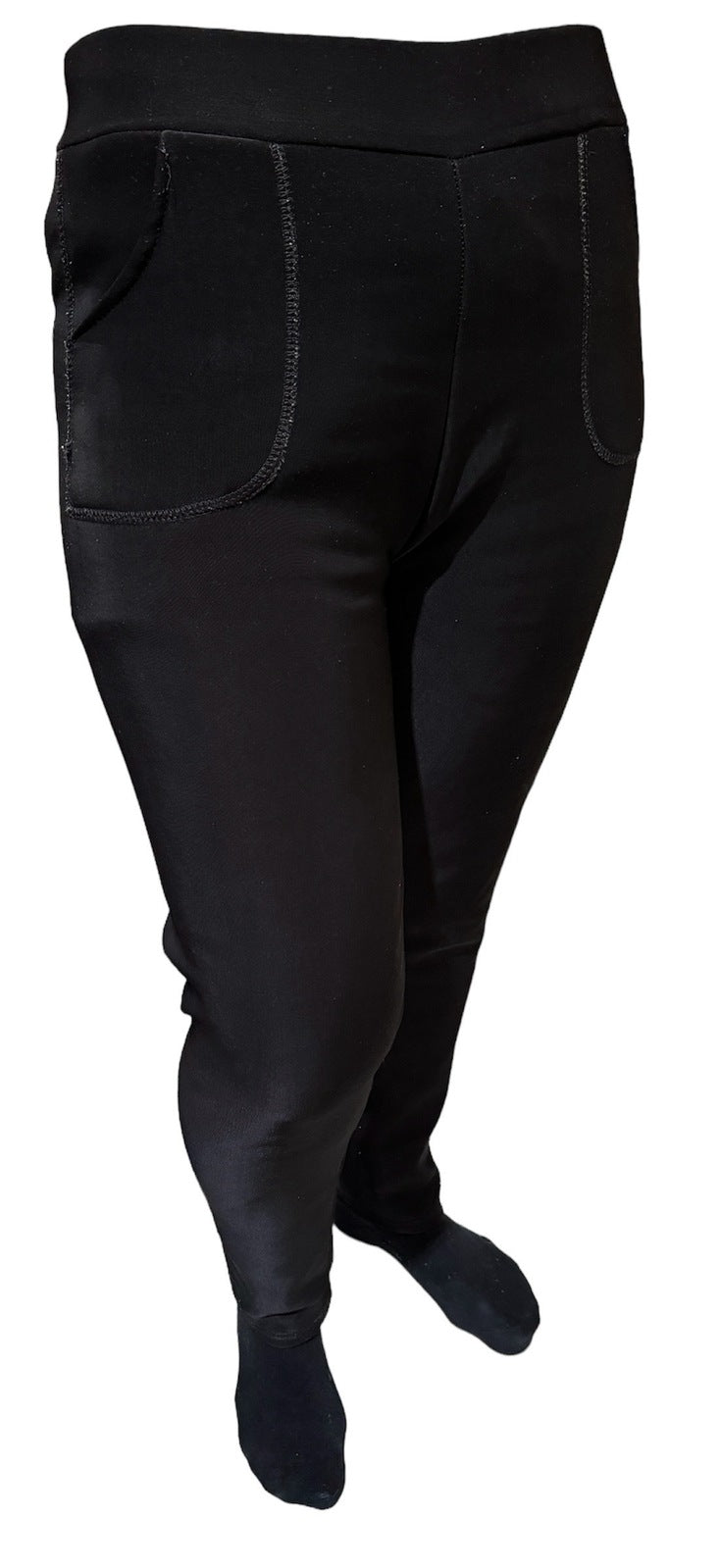 Ladies Fur Lined Thermal Leggings