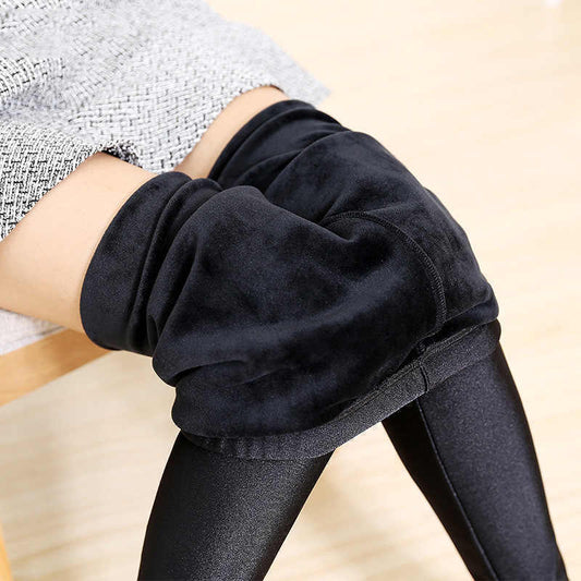 Thermal Fur Lined High Waist Leggings