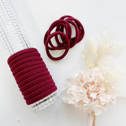 MANGO JELLY Metal Free Hair ties 10pcs - Twin Pack
