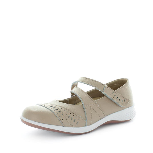 JUST BEE Women's CECILIA Loafers / Slip ons Tan 37EU