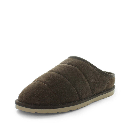 JUST BEE Women's CILIO Slippers Chestnut 11US