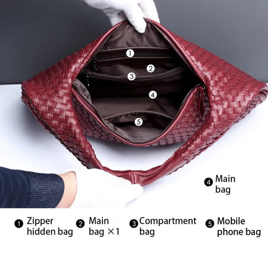 Stylish Large-Capacity Shoulder Handbag