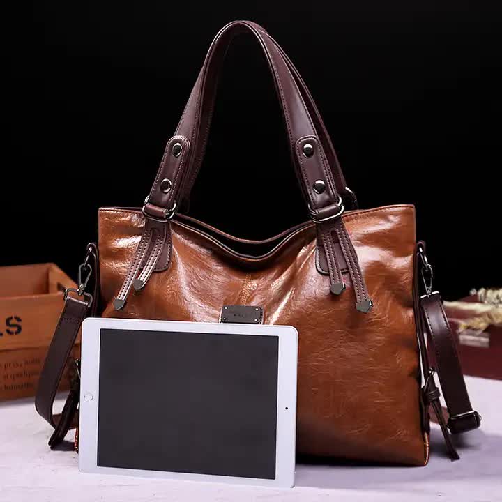 Spacious Shoulder and Crossbody Tote