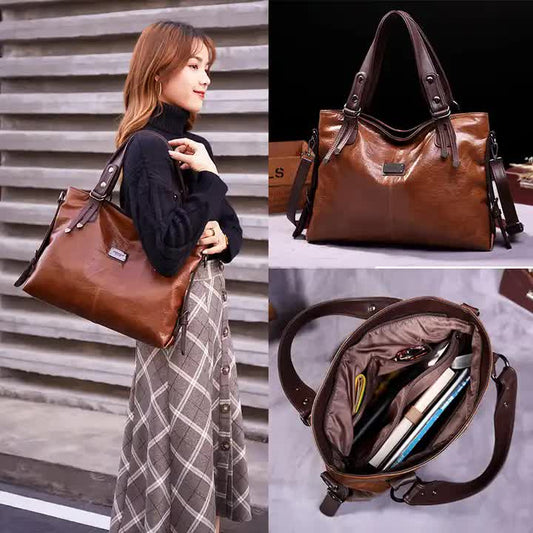 Spacious Shoulder and Crossbody Tote