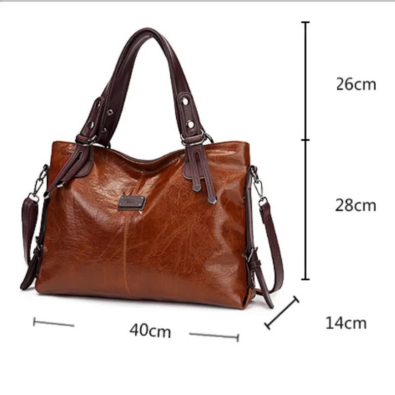 Spacious Shoulder and Crossbody Tote