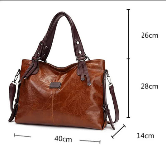 Spacious Shoulder and Crossbody Tote