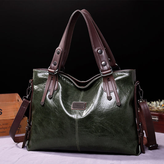 Spacious Shoulder and Crossbody Tote