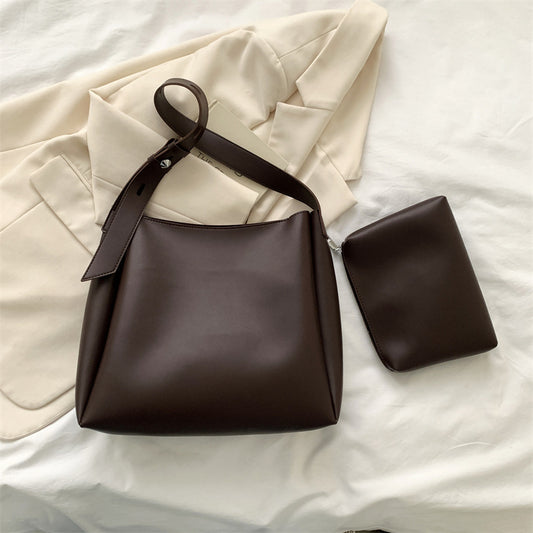 2-Piece Women's Bucket Bag Set