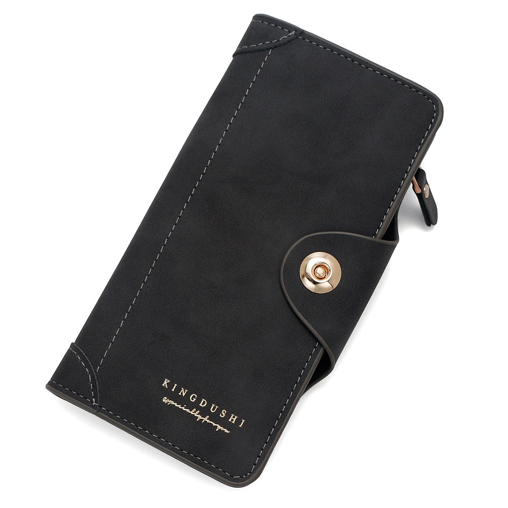 Multi-Compartment Clutch Purse