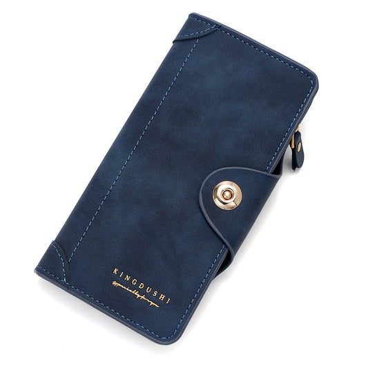 Multi-Compartment Clutch Purse