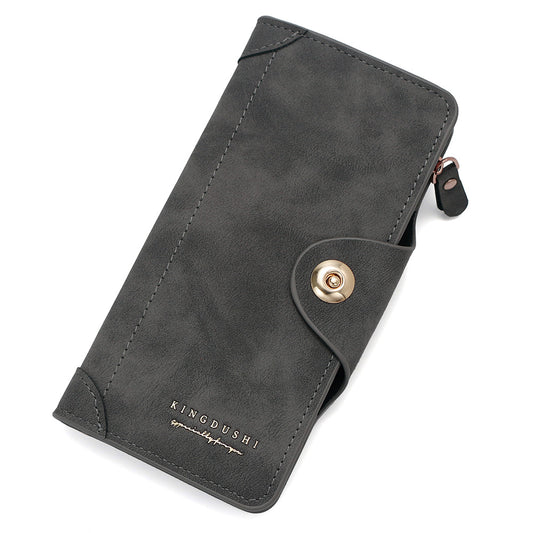 Multi-Compartment Clutch Purse