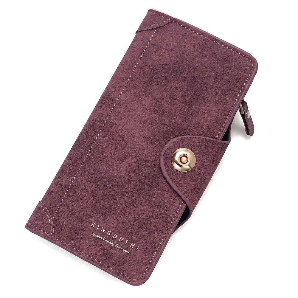Multi-Compartment Clutch Purse