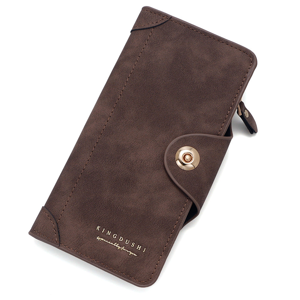 Multi-Compartment Clutch Purse
