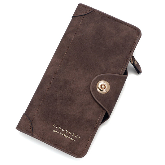 Multi-Compartment Clutch Purse