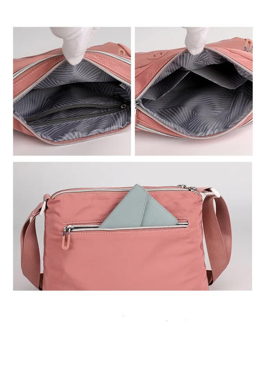 Lightweight Nylon Crossbody Shoulder Bag