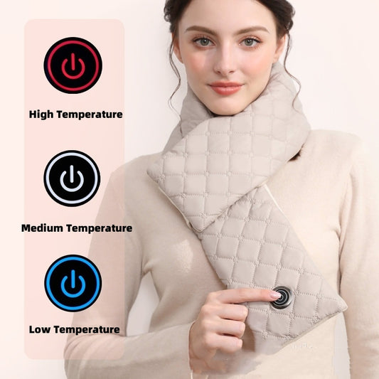 Electric Heated Scarf with 3-Level Adjustable Heating