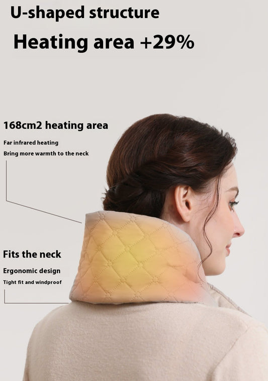 Electric Heated Scarf with 3-Level Adjustable Heating