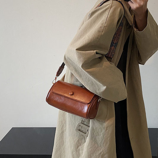 Compact Shoulder Bag with Adjustable Strap