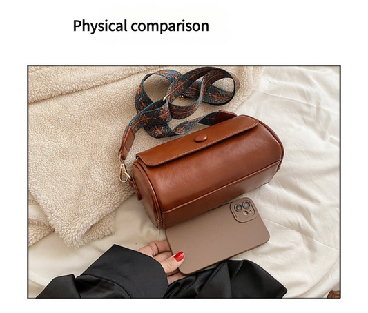 Compact Shoulder Bag with Adjustable Strap