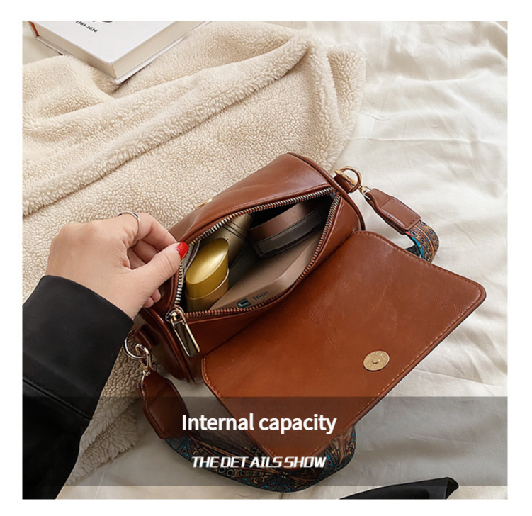 Compact Shoulder Bag with Adjustable Strap