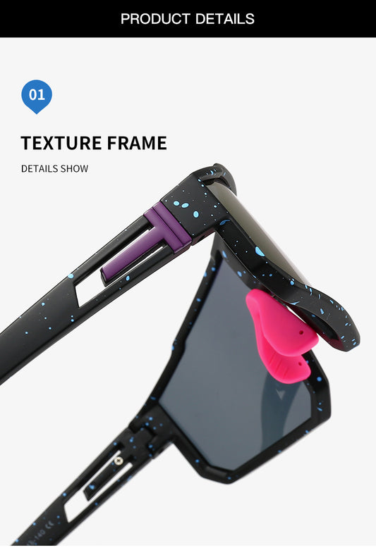 UV400 Sports Sunglasses with Polarized TAC Lens