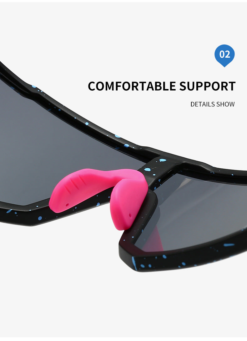 UV400 Sports Sunglasses with Polarized TAC Lens