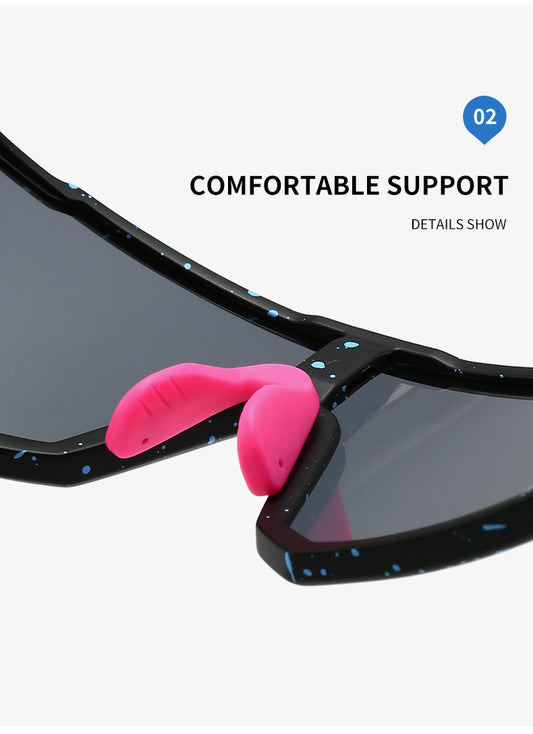 UV400 Sports Sunglasses with Polarized TAC Lens