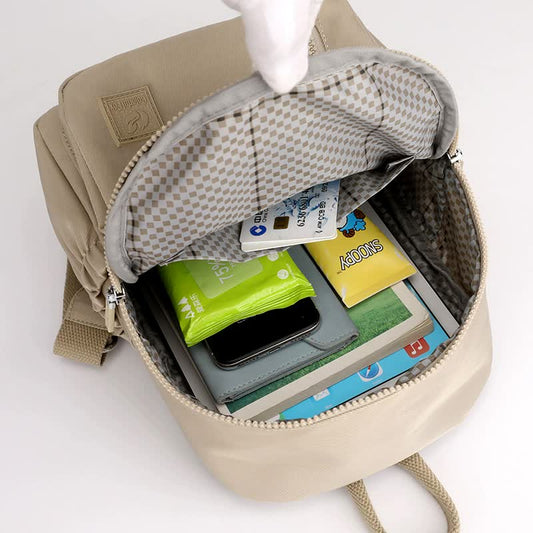 Mini Nylon Multi-Compartment Backpack