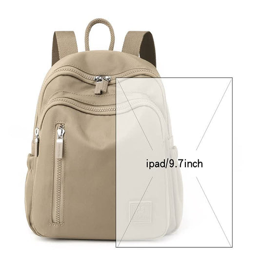 Mini Nylon Multi-Compartment Backpack