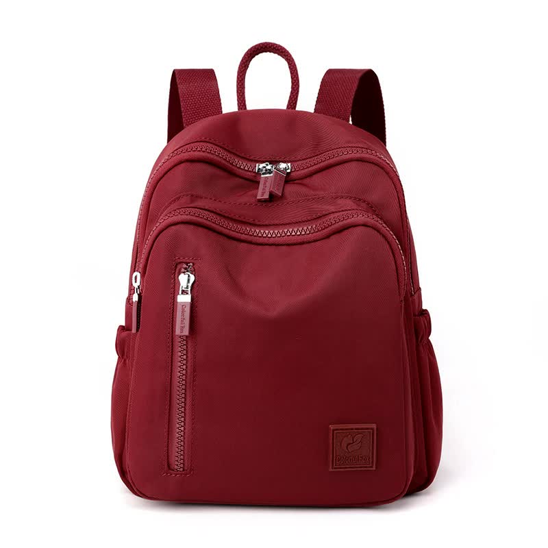 Mini Nylon Multi-Compartment Backpack