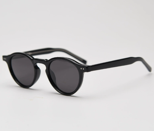 Retro Round Polarized Sunglasses with UV Protection