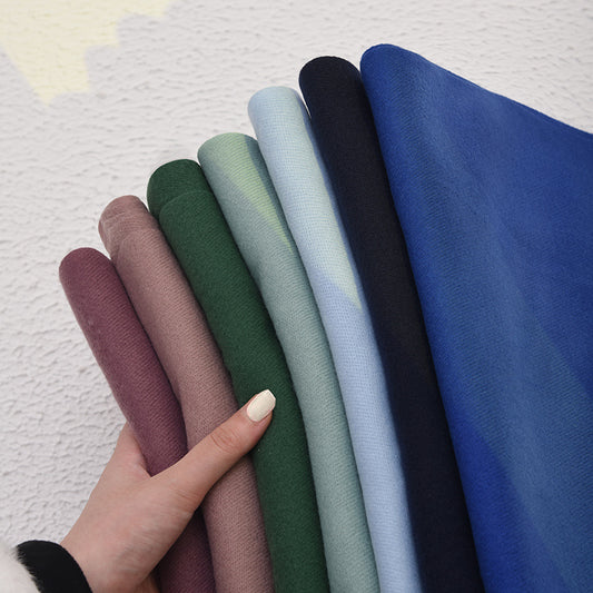 Faux Cashmere Shawl with Tassels