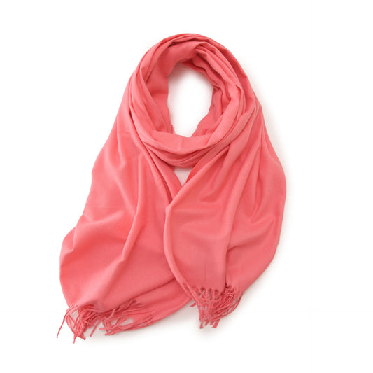 Faux Cashmere Shawl with Tassels