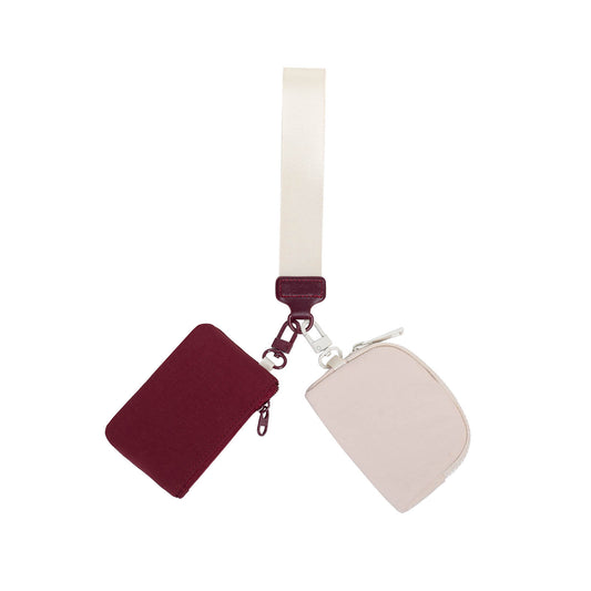 Stylish Mini Nylon Wristlet Wallet