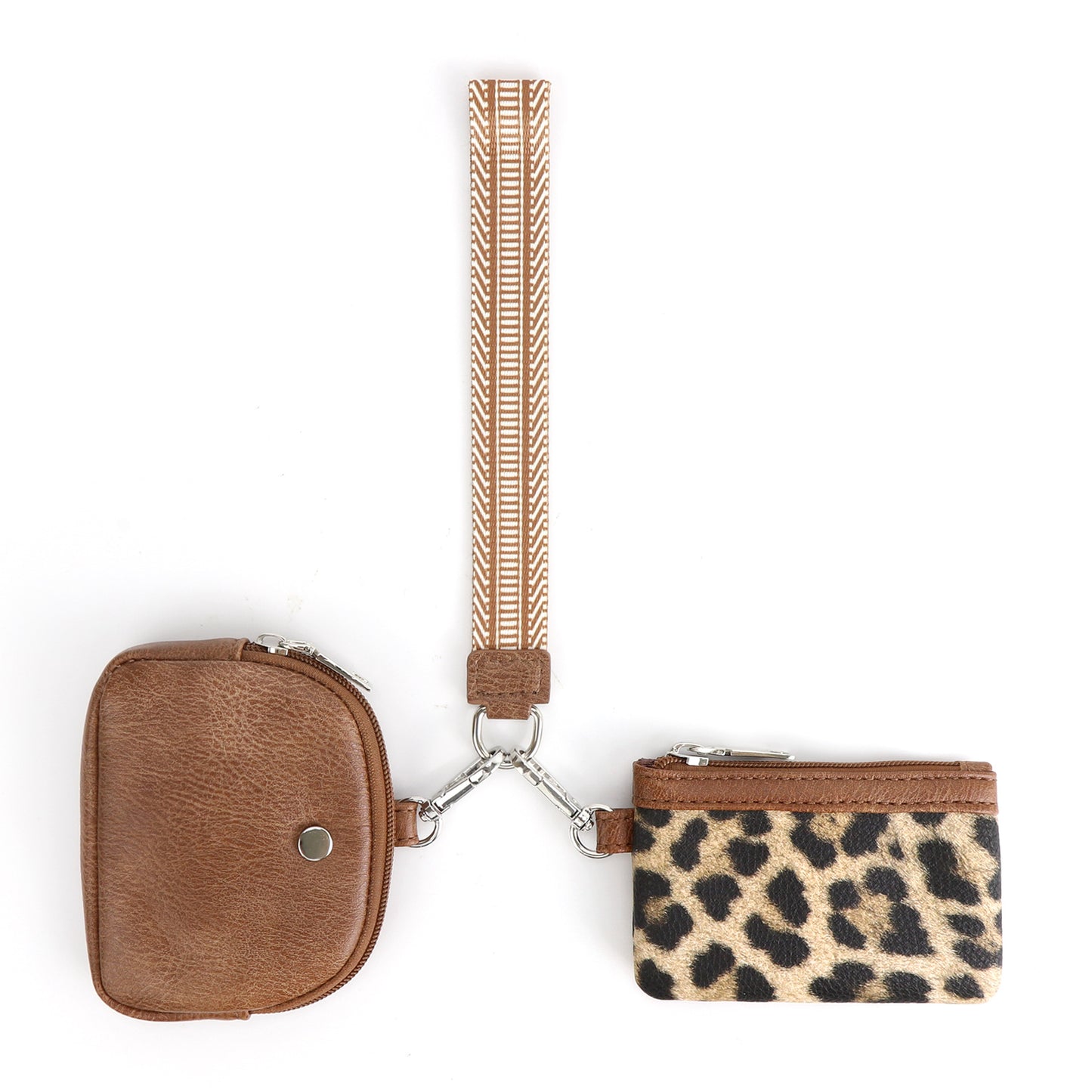 Stylish Mini Nylon Wristlet Wallet