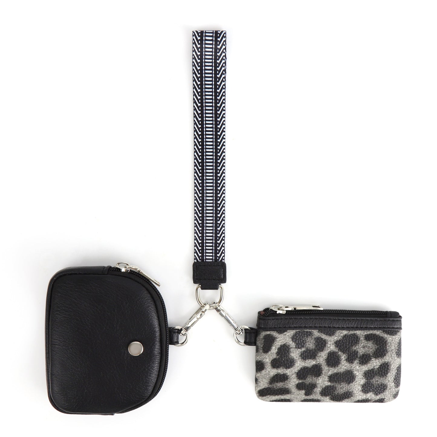 Stylish Mini Nylon Wristlet Wallet