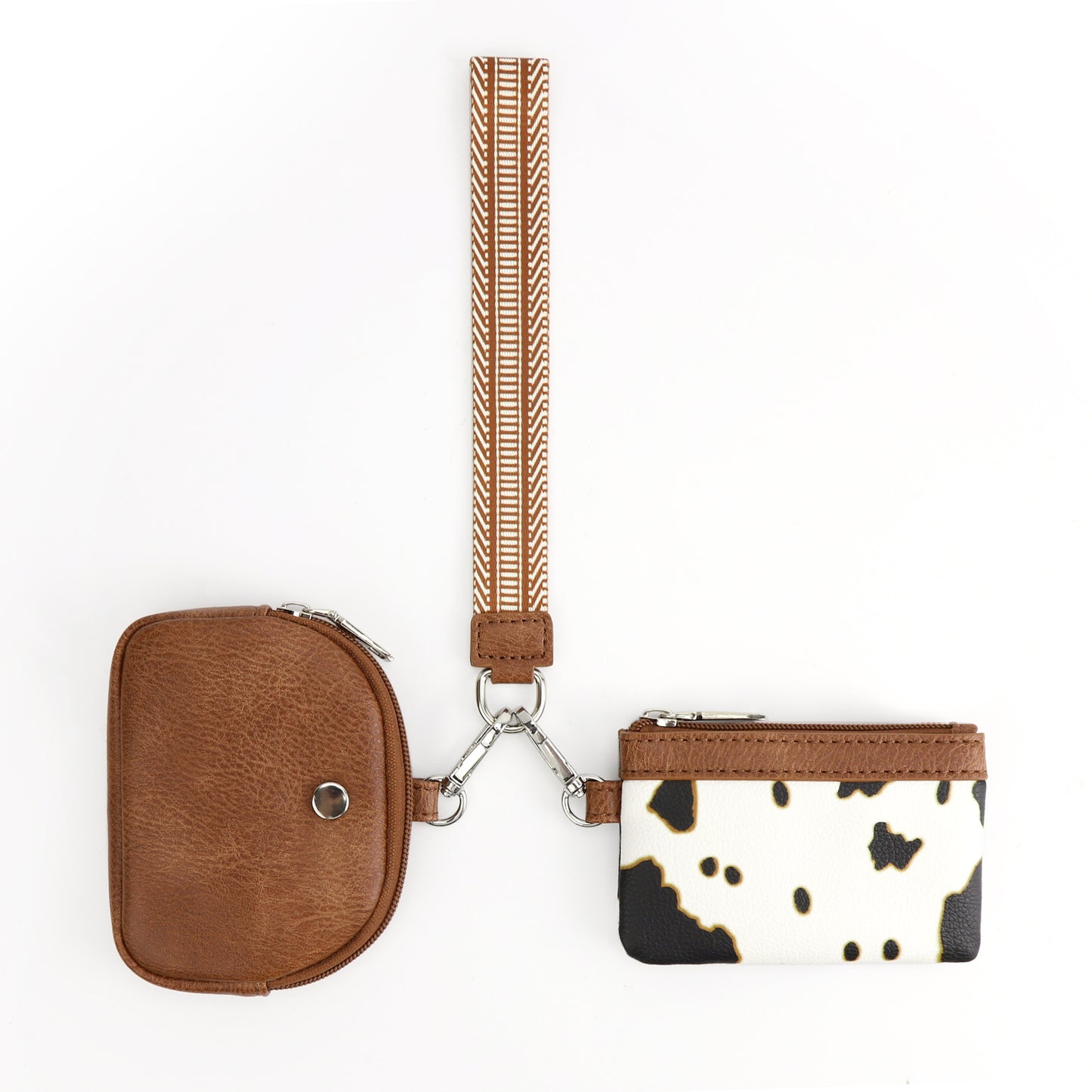 Stylish Mini Nylon Wristlet Wallet
