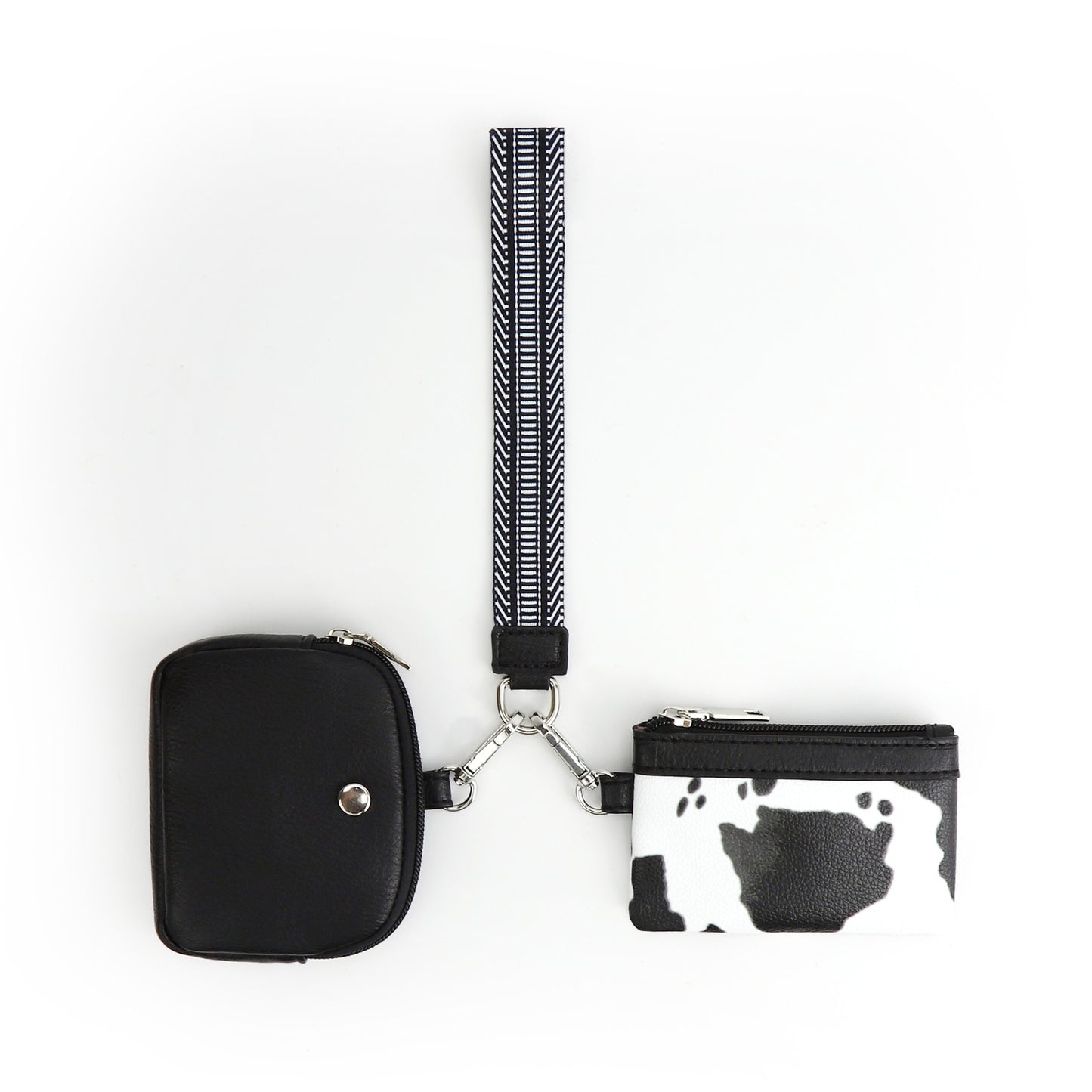 Stylish Mini Nylon Wristlet Wallet