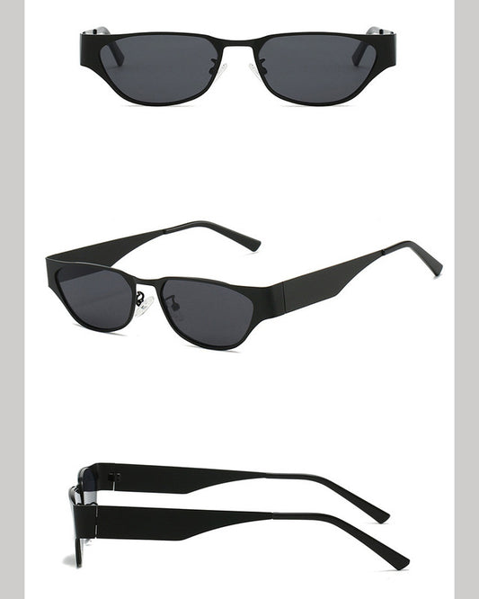 Cat-Eye Metal Frame with UV400 Protection Sunglasses