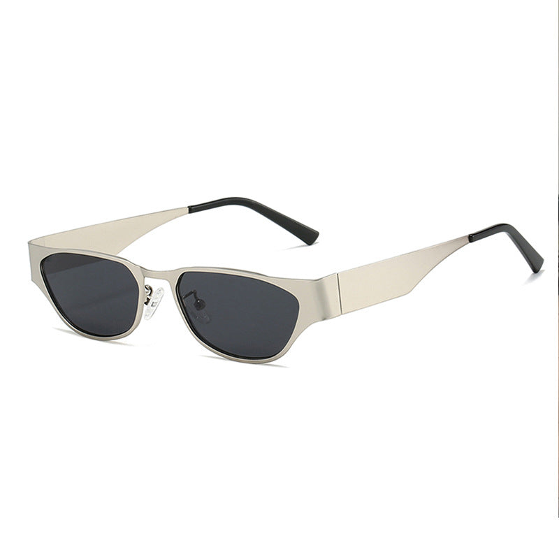 Cat-Eye Metal Frame with UV400 Protection Sunglasses