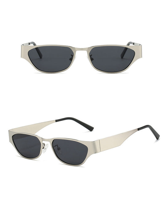 Cat-Eye Metal Frame with UV400 Protection Sunglasses